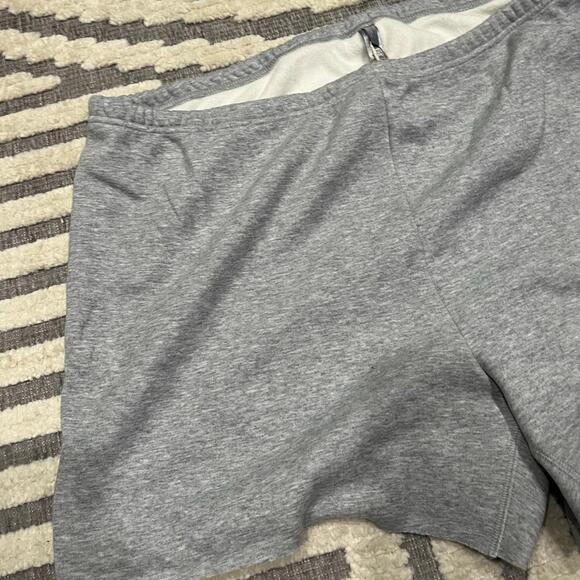 skims cotton fleece shorts ap-sho-0835 color heather gray - Picture 5 of 11